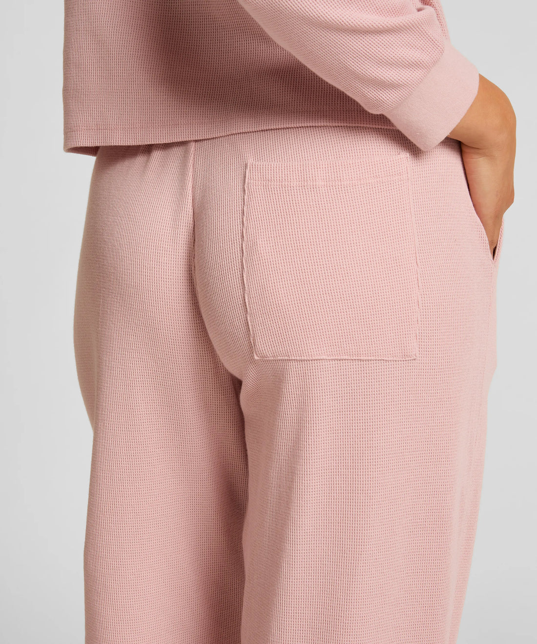 Hunkemoller_Pink_Joggers Waffle_303648_Pink_02