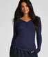 Hunkemoller_Blue_Longsleeved Pyjama Top Henley_303650_Naval Academy_01