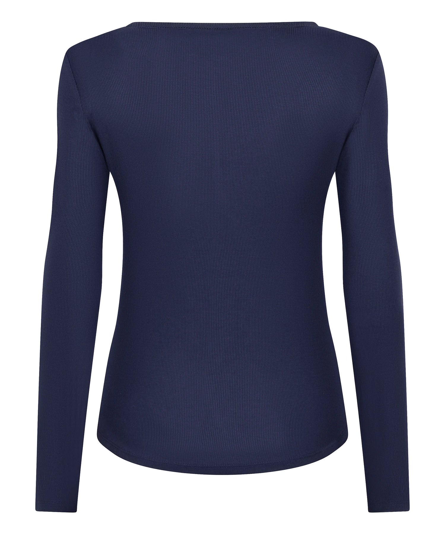 Hunkemoller_Blue_Longsleeved Pyjama Top Henley_303650_Naval Academy_06