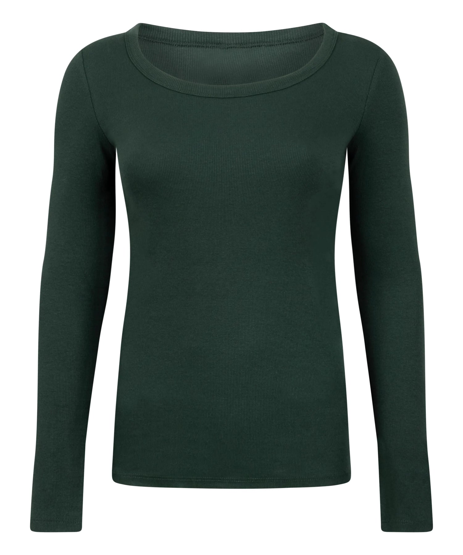 Hunkemoller_Green_Cotton Pyjama Top_303651_Green Gables_05