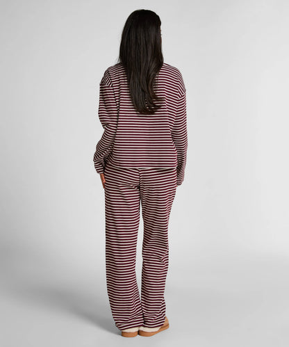 Hunkemoller_Purple_Pyjamaset Cotton Jersey_303652_Windsor Wine_03