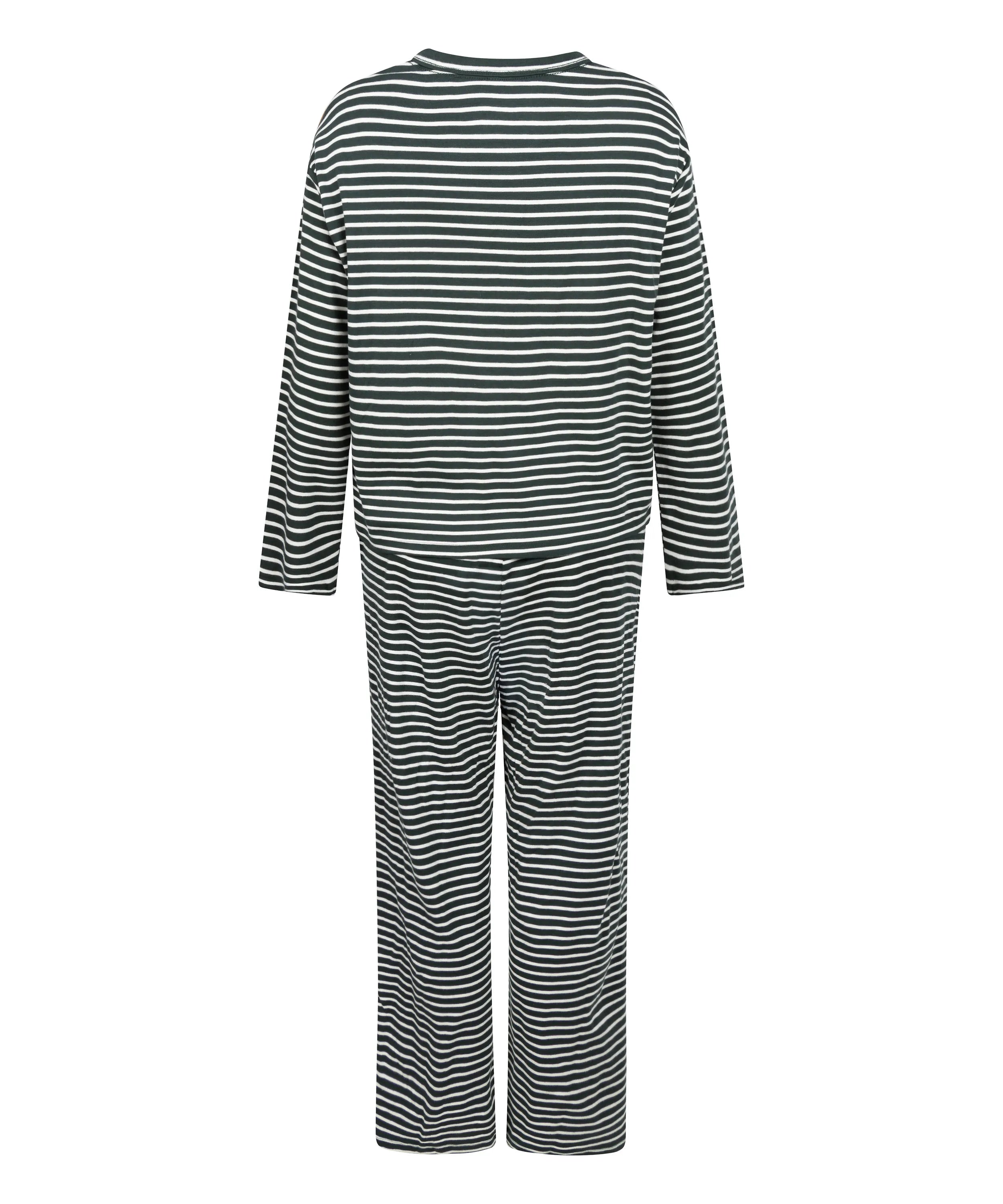 Hunkemoller_Green_Pyjamaset Cotton Jersey_303653_Green Gables_05