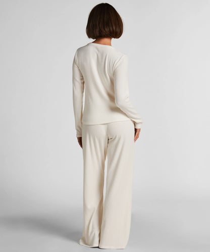 Hunkemoller_White_Cardigan Ribbed Jersey_303656_Gardenia_04