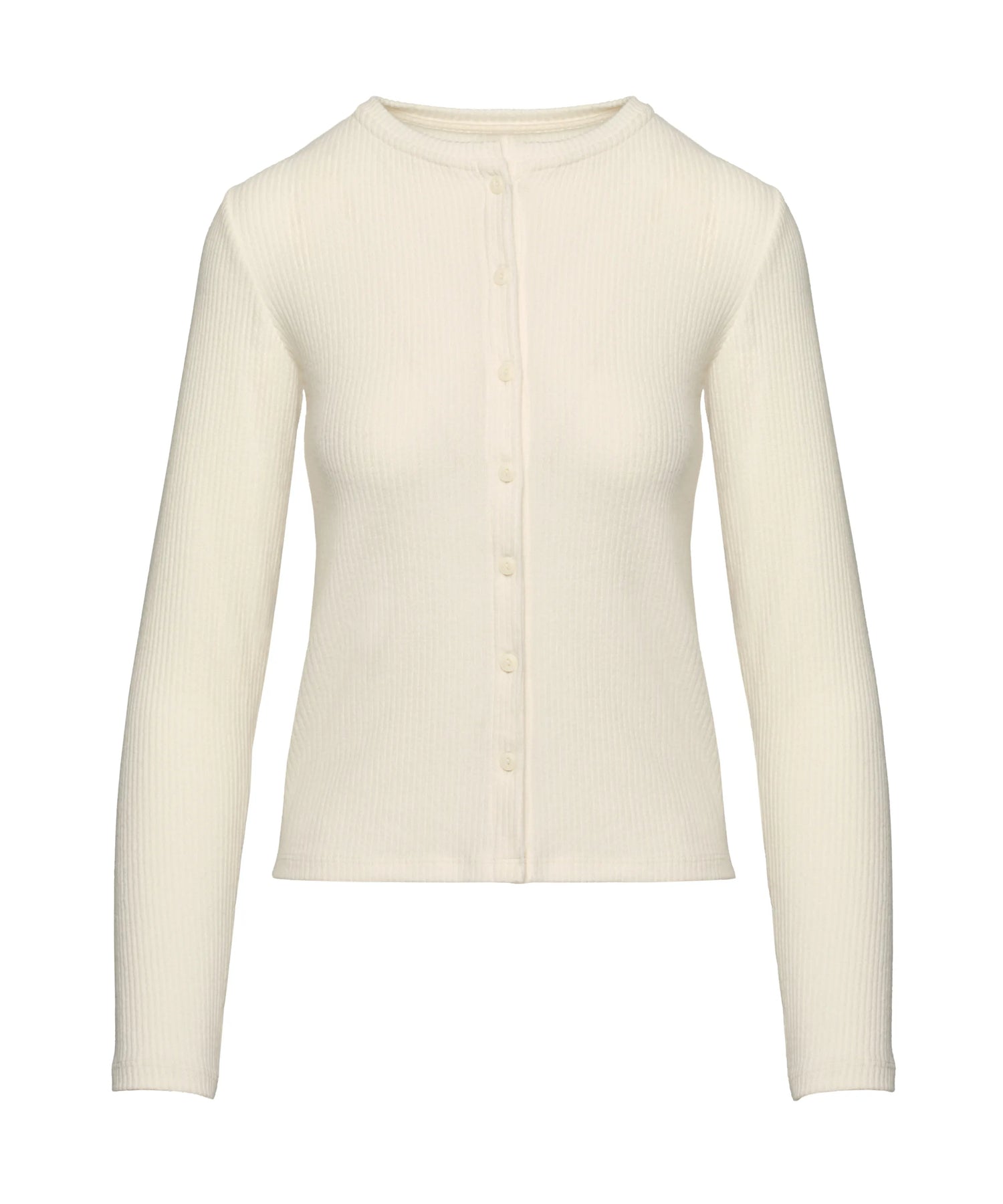 Hunkemoller_White_Cardigan Ribbed Jersey_303656_Gardenia_07