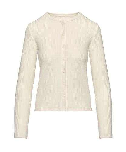 Hunkemoller_White_Cardigan Ribbed Jersey_303656_Gardenia_07