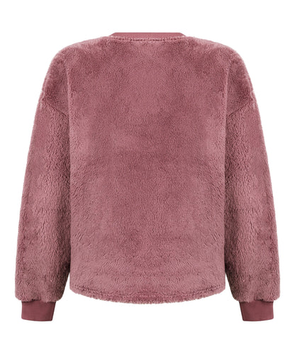 Hunkemoller_Pink_Longsleeved Top Fluffy Fleece_303660_Pink_06