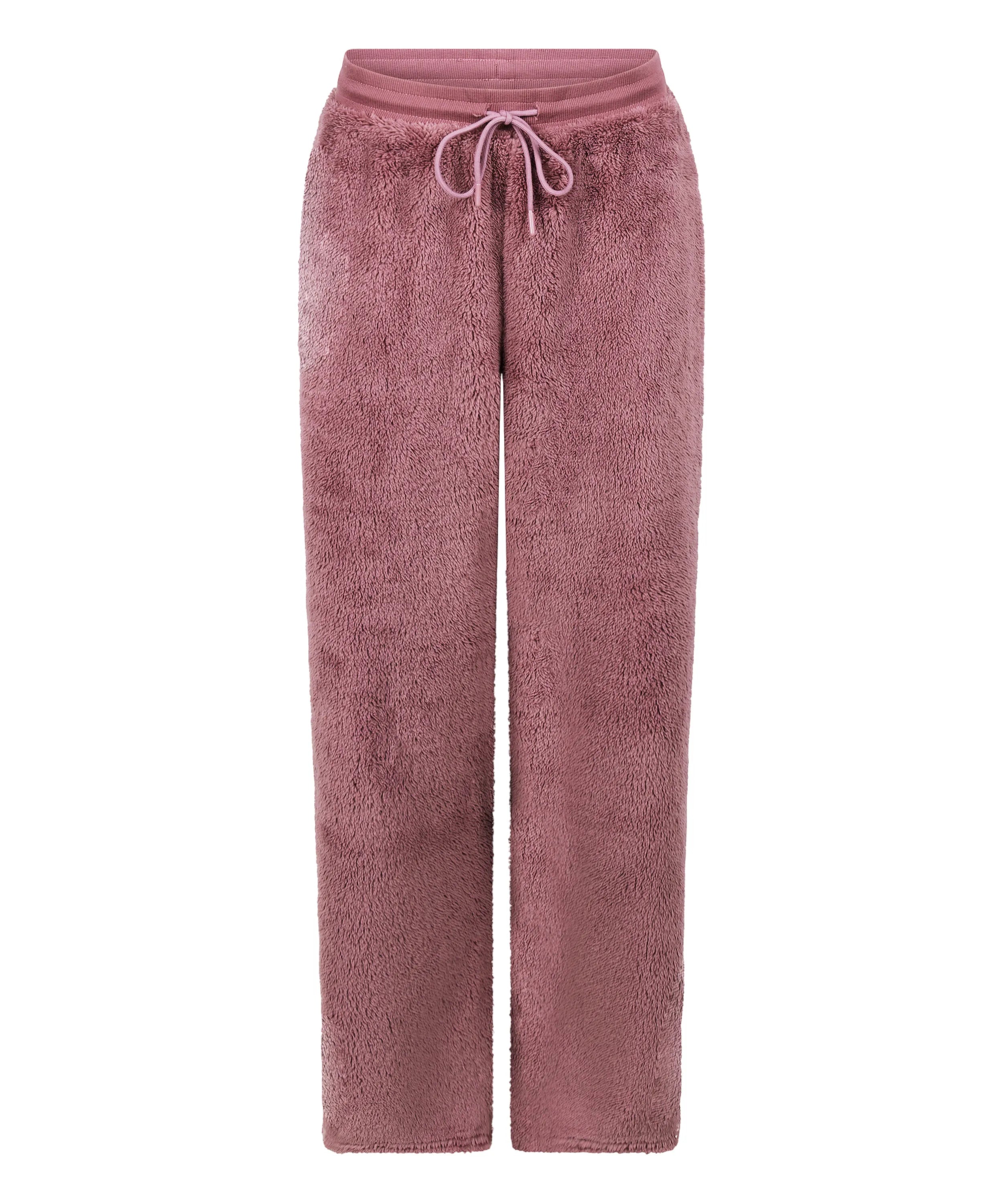 Hunkemoller_Pink_Pant Fluffy Fleece_303661_Pink_04