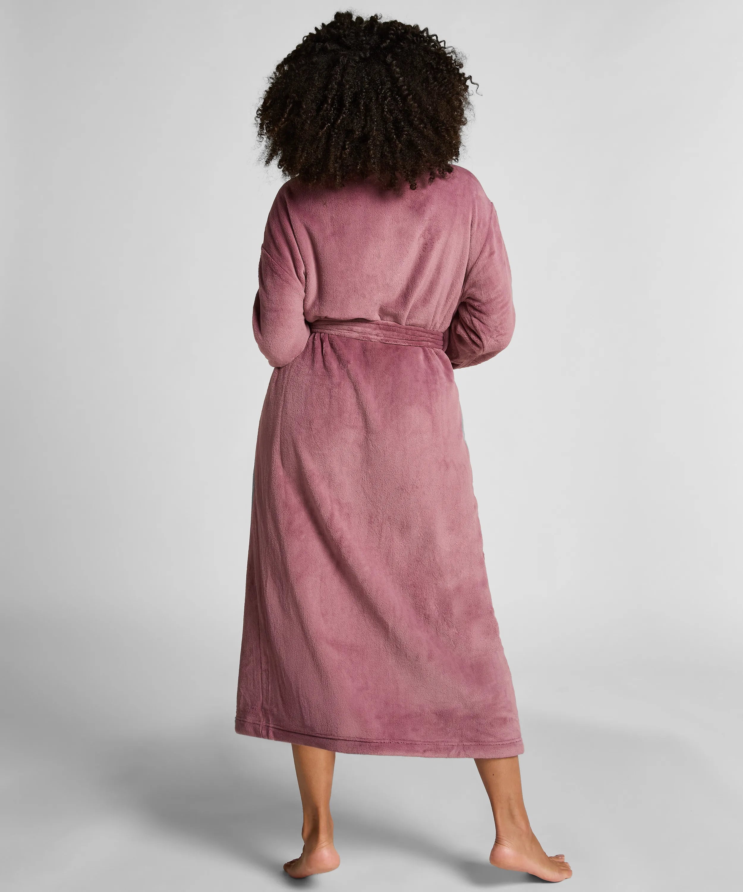 Hunkemoller_Purple_Soft Fleece Bathrobe_303664_HKM Purple_03