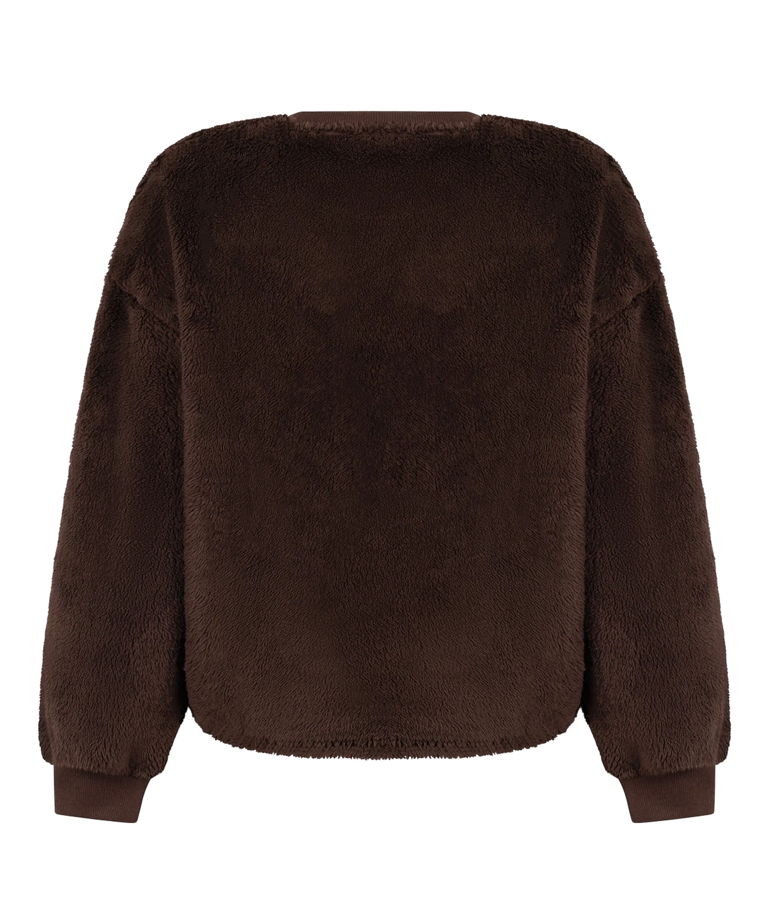 Hunkemoller_Brown_Longsleeved Top Fluffy Fleece_303674_Cocoa Brown_06