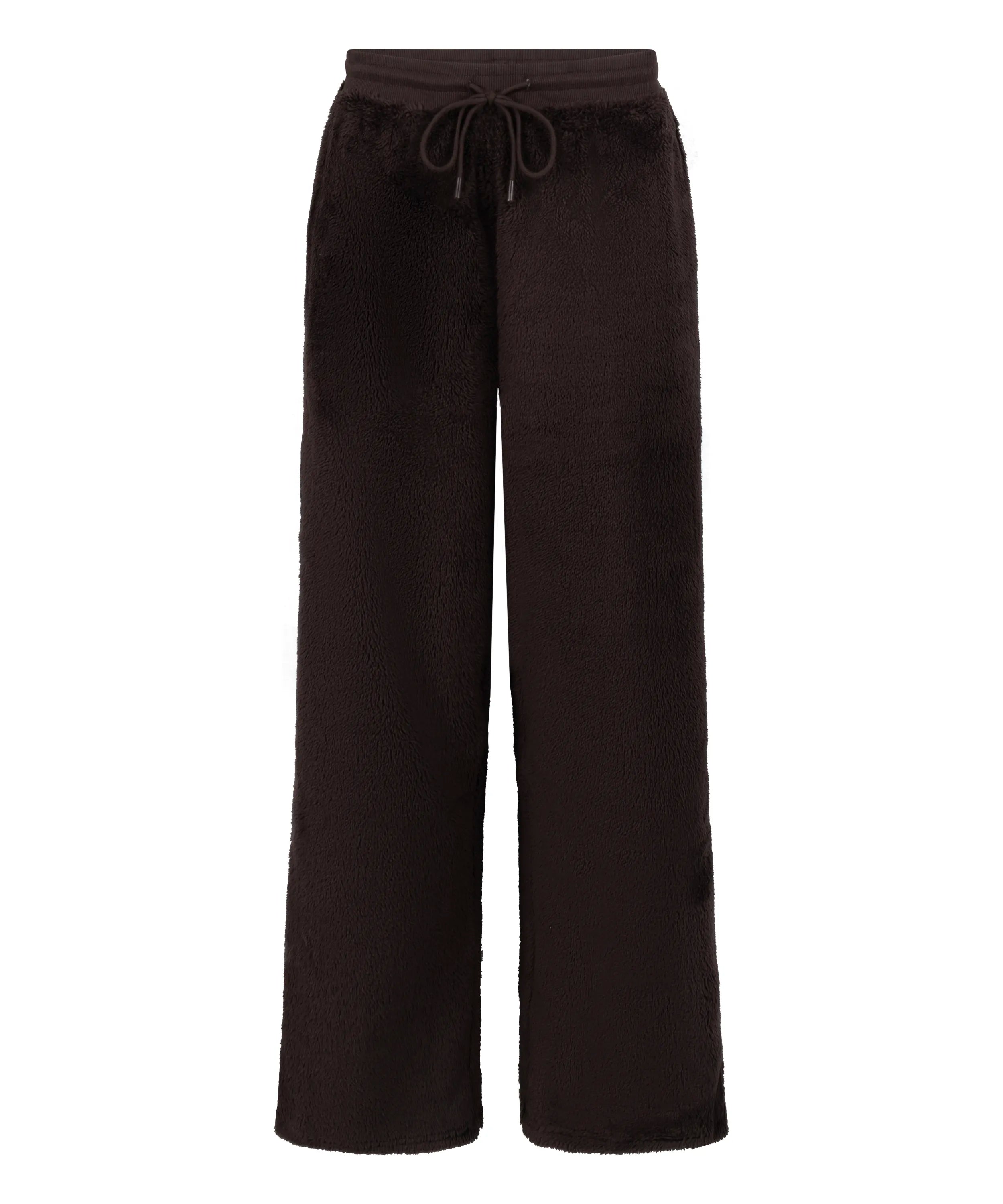 Hunkemoller_Brown_Pant Fluffy Fleece_303675_Cocoa Brown_04