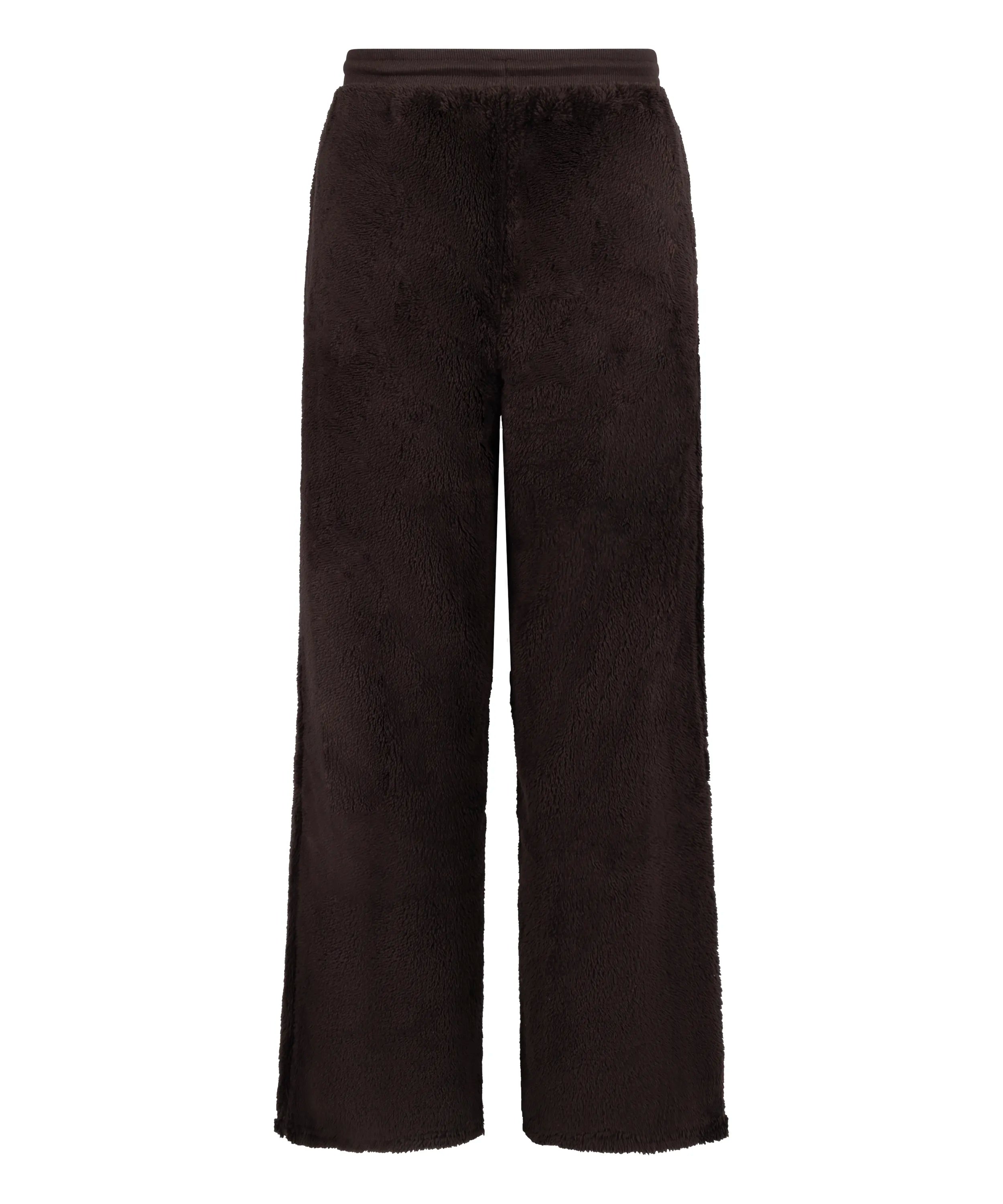 Hunkemoller_Brown_Pant Fluffy Fleece_303675_Cocoa Brown_05
