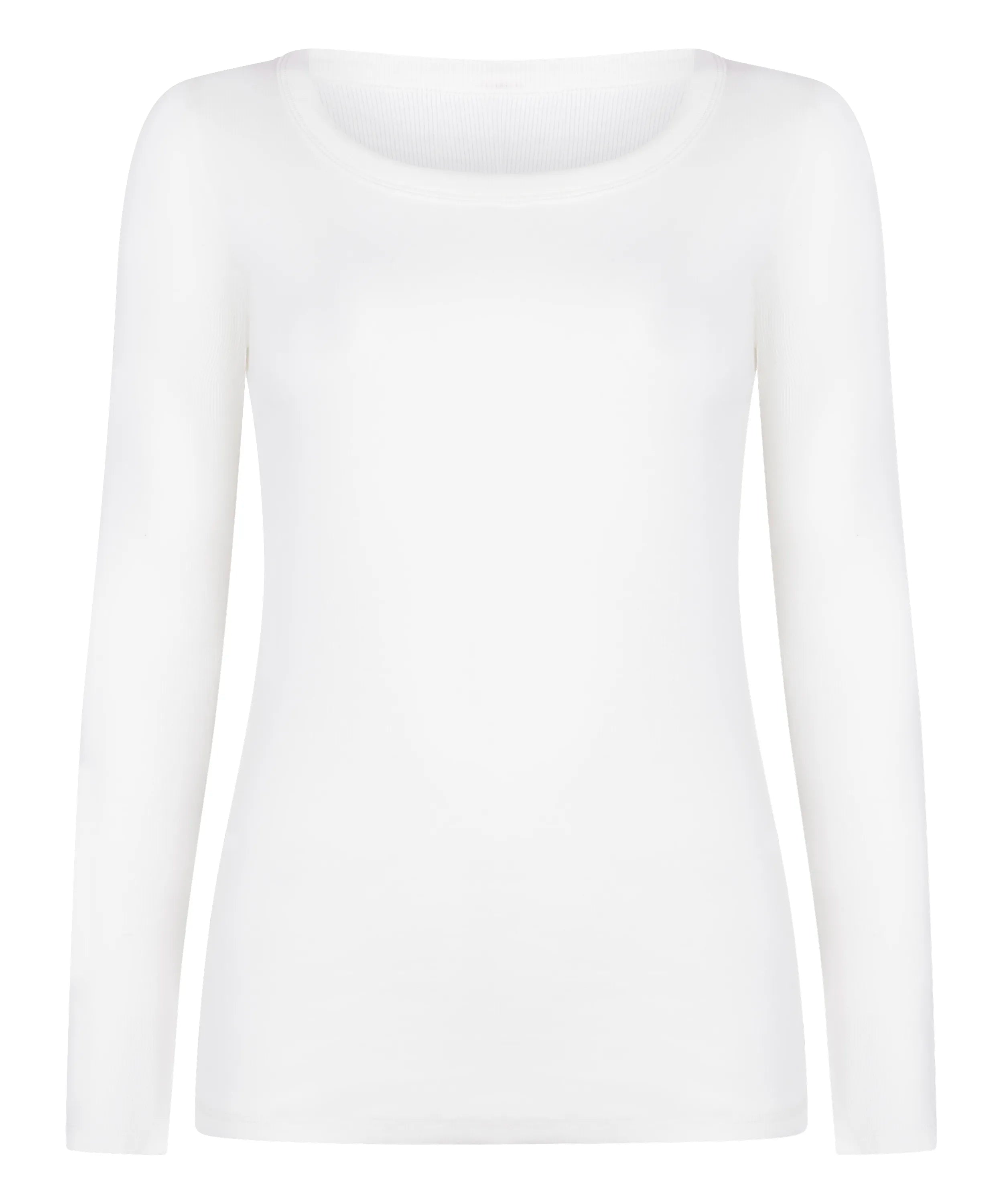 Hunkemoller_White_Cotton Pyjama Top_303865_Gardenia_09