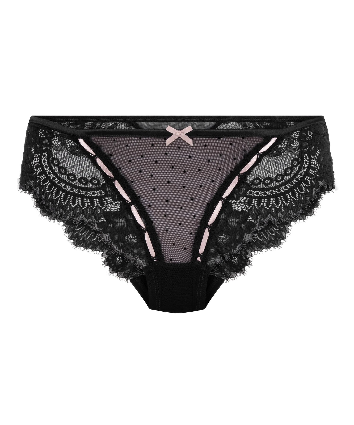 Hunkemoller Black Women Dorothy Brazilian SKU: 303923_Black Image 04