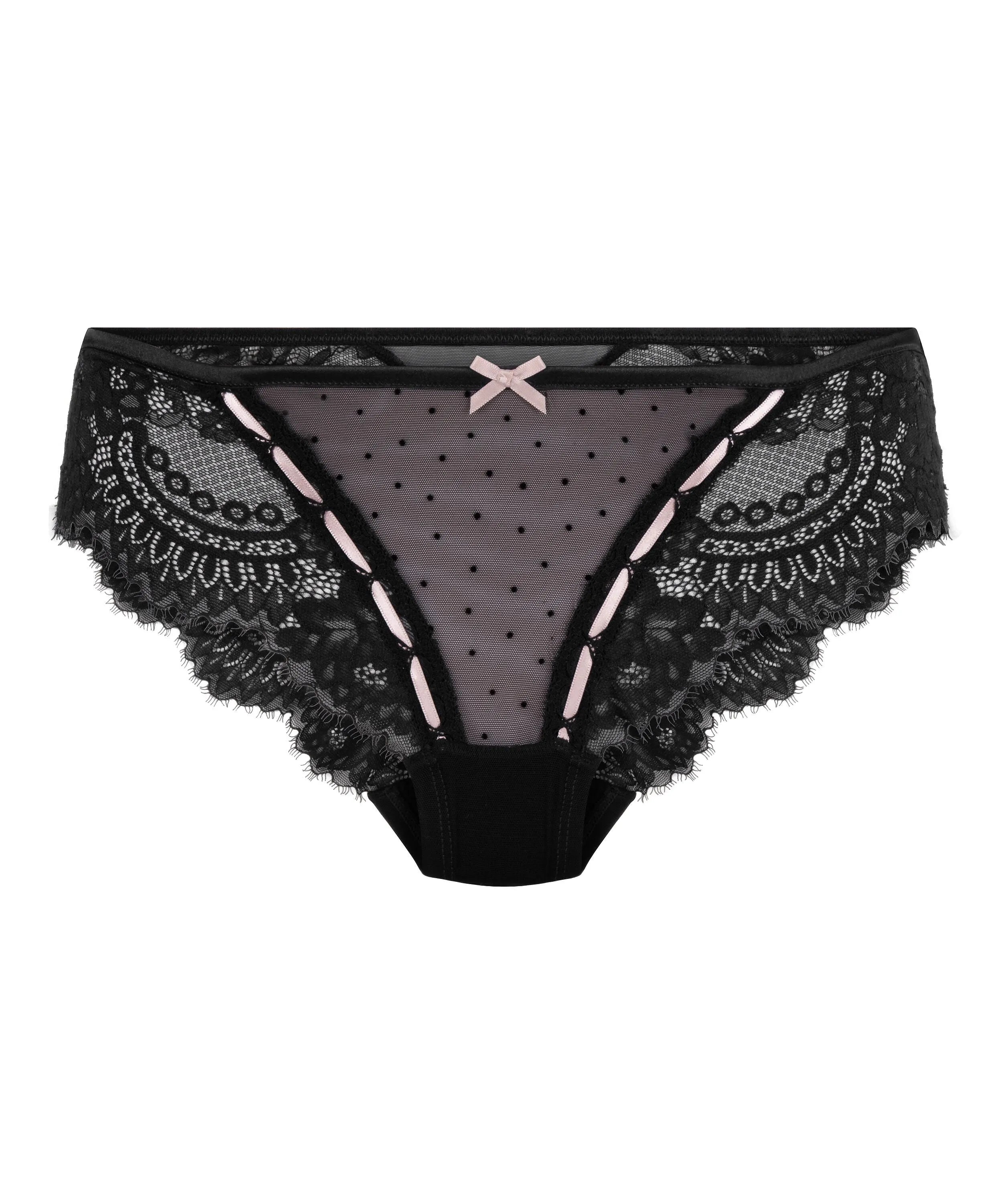 Hunkemoller Black Women Dorothy Brazilian SKU: 303923_Black Image 04