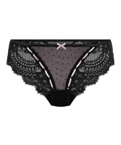 Hunkemoller Black Women Dorothy Brazilian SKU: 303923_Black Image 04