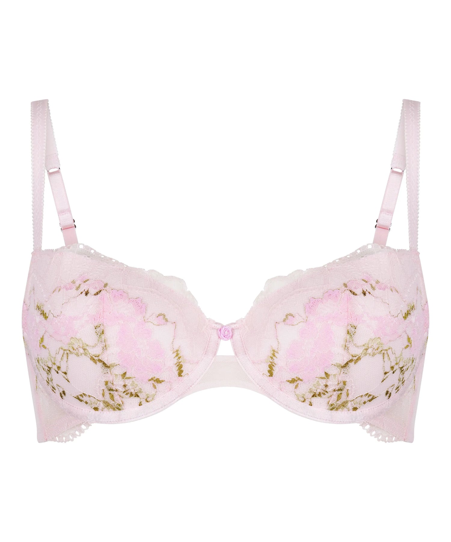 Hunkemoller Pink Women Miri Padded Underwired Bra SKU: 303931_Pink Image 05