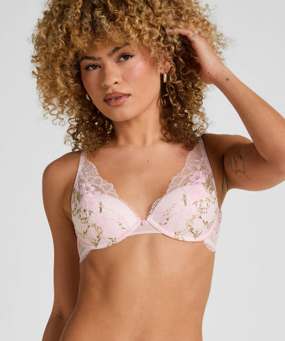 Hunkemoller Pink Women Miri Padded Underwired Bra SKU: 303932_Pink Image 01