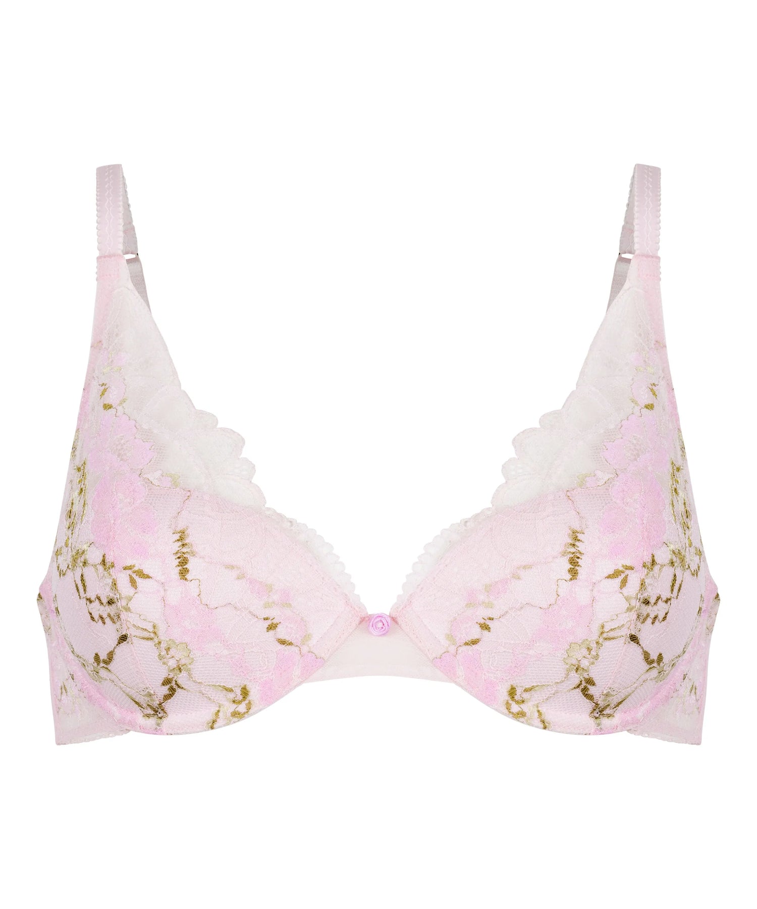 Hunkemoller Pink Women Miri Padded Underwired Bra SKU: 303932_Pink Image 05