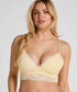 Hunkemoller Yellow Women Andrea Padded Non-Wired Bra SKU: 303942_Yellow Image 01