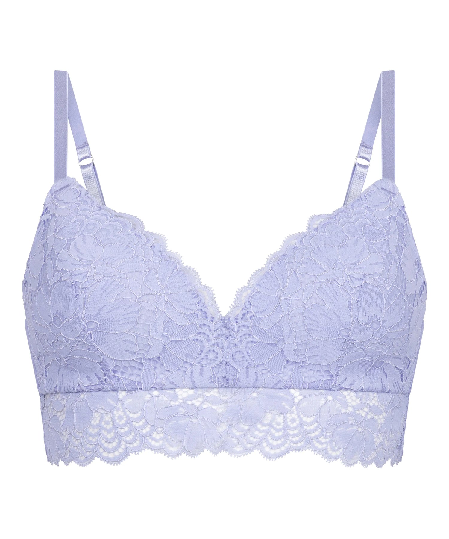 Hunkemoller Purple Women Andrea Padded Non-Wired Bra SKU: 303944_Purple Image 05