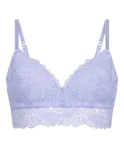 Hunkemoller Purple Women Andrea Padded Non-Wired Bra SKU: 303944_Purple Image 05