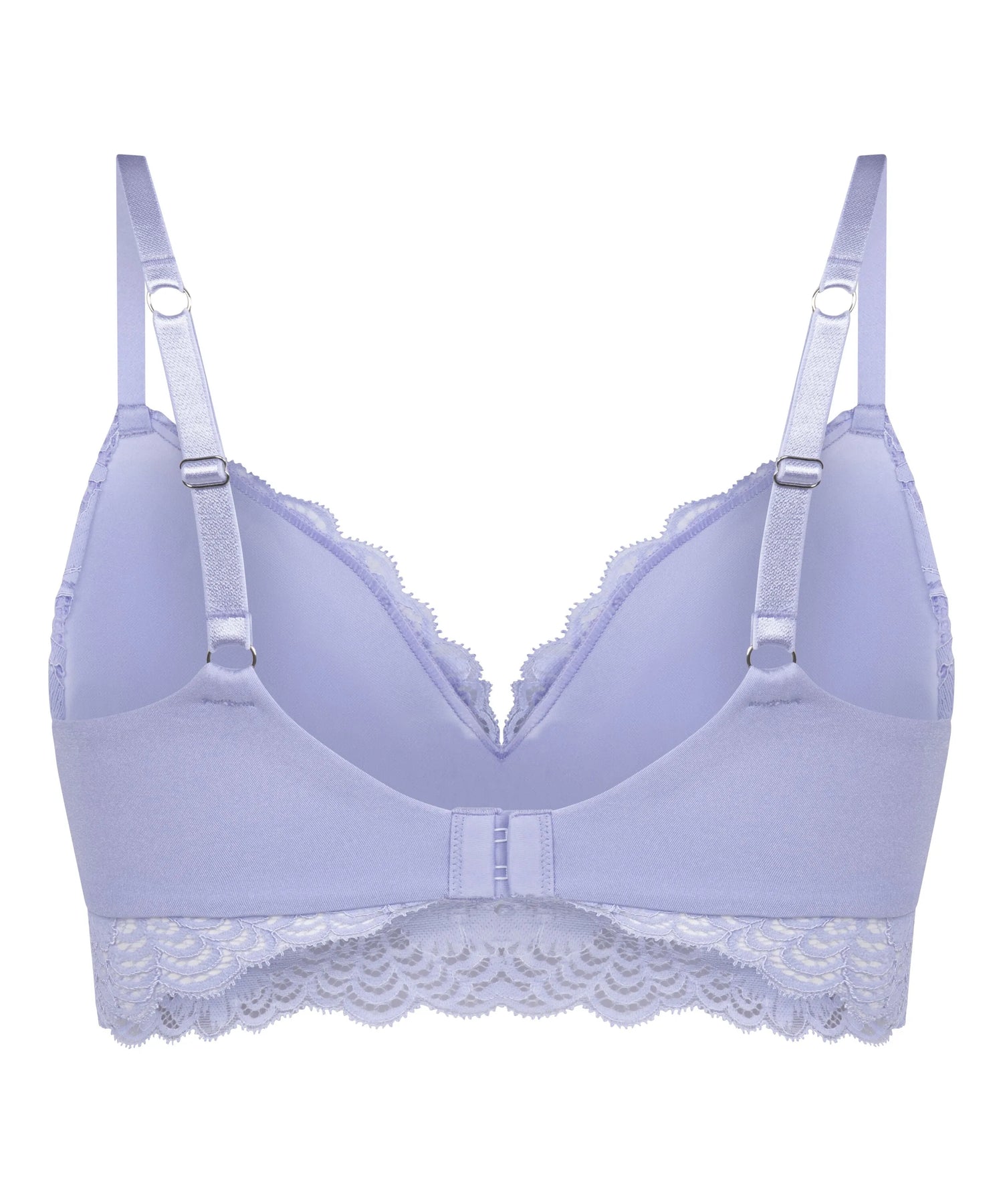 Hunkemoller Purple Women Andrea Padded Non-Wired Bra SKU: 303944_Purple Image 06