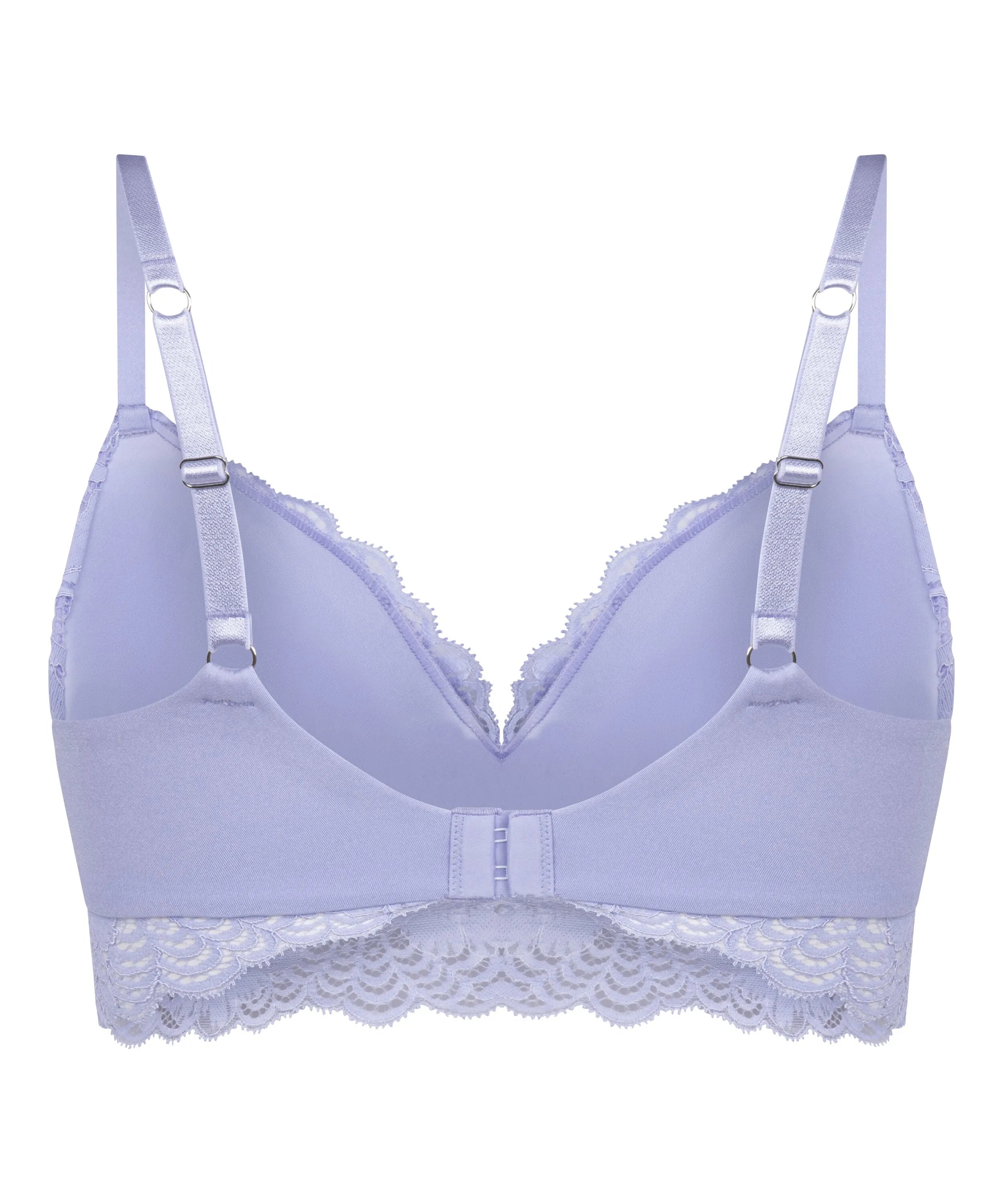 Hunkemoller Purple Women Andrea Padded Non-Wired Bra SKU: 303944_Purple Image 06