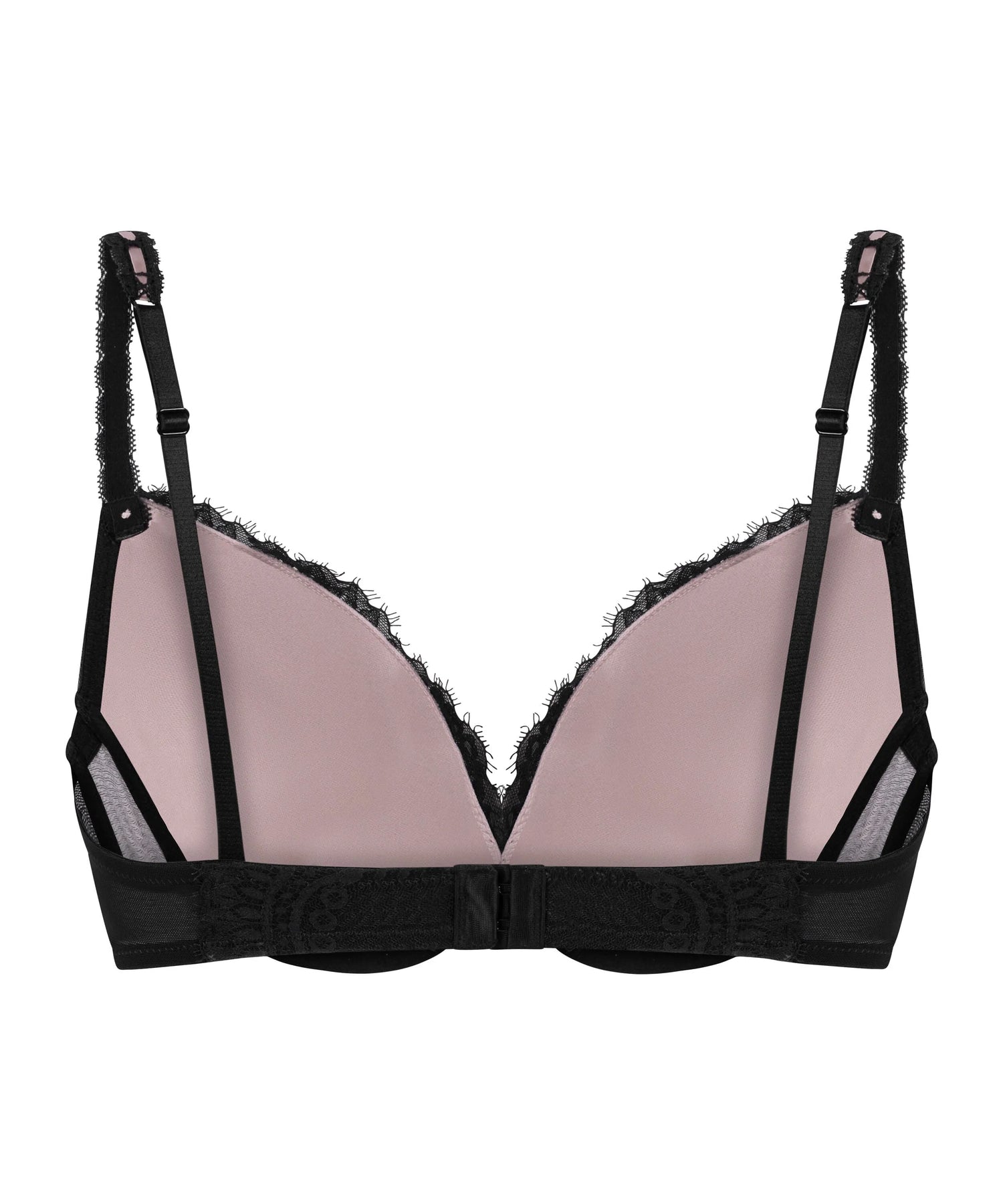 Hunkemoller Black Women Dorothy Padded Underwired Bra SKU: 303959_Black Image 06