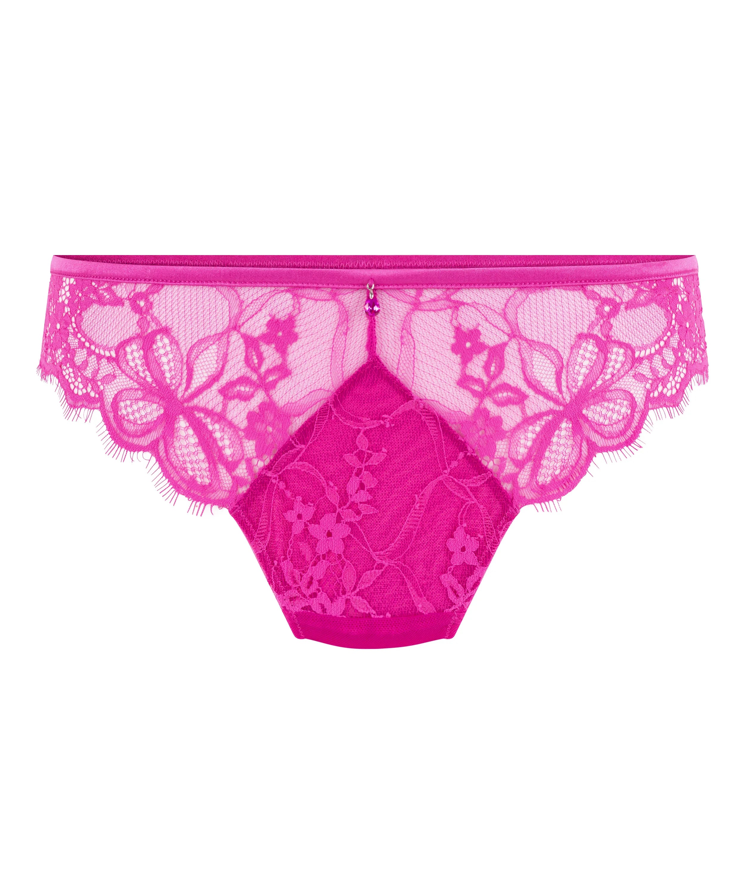 Hunkemoller Rose Violet Women Prina Thong SKU: 303978_Rose Violet Image 04
