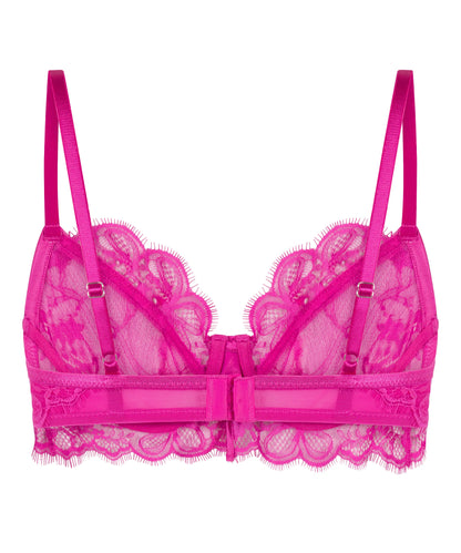 Hunkemoller Rose Violet Women Prina Non-Padded Underwired Bra in Different Cup Sizes SKU: 303979_Rose Violet Image 06