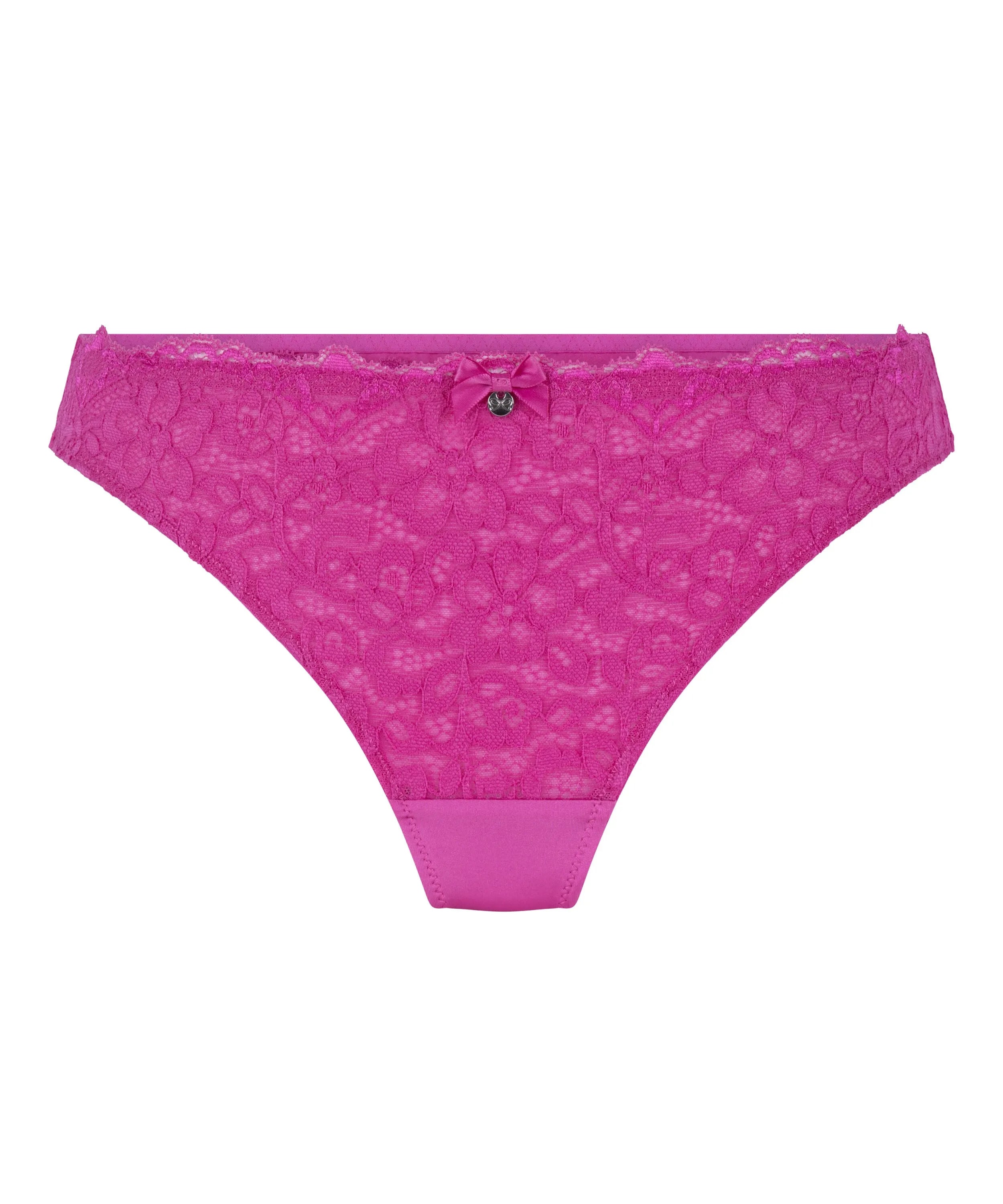Hunkemoller Pink Women Marine Thong SKU: 304029_Pink Image 04