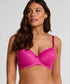 Hunkemoller Pink Women Marine Padded Underwired Bra SKU: 304030_Pink Image 01