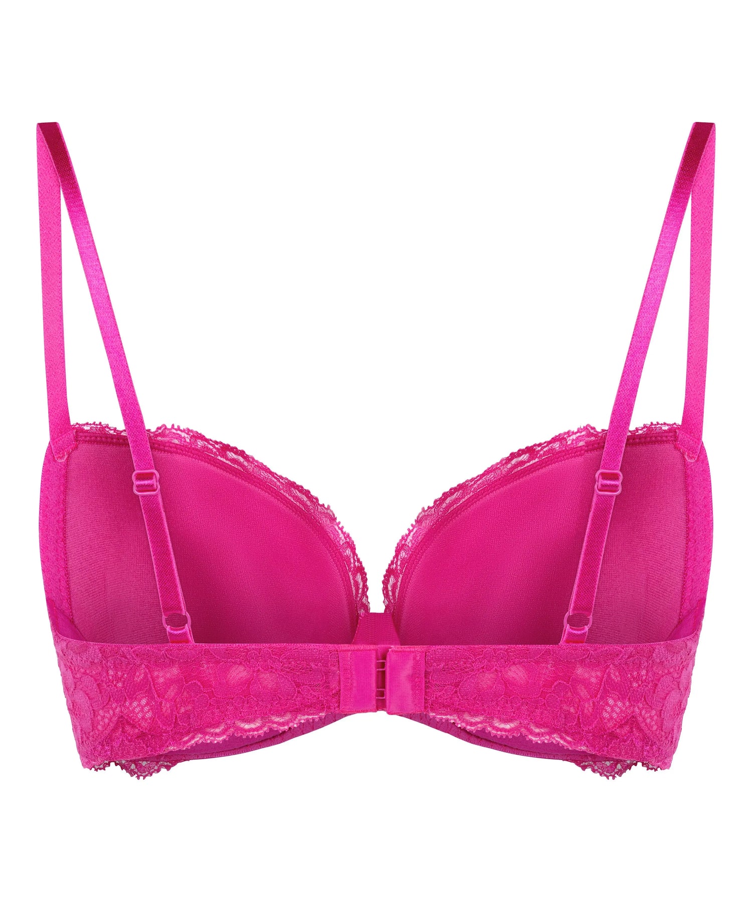 Hunkemoller Pink Women Marine Padded Underwired Bra SKU: 304030_Pink Image 06