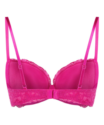 Hunkemoller Pink Women Marine Padded Underwired Bra SKU: 304030_Pink Image 06