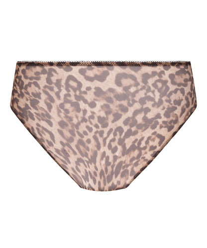 Hunkemoller Brown Women Diva High Knickers SKU: 304032_Brown Image 05