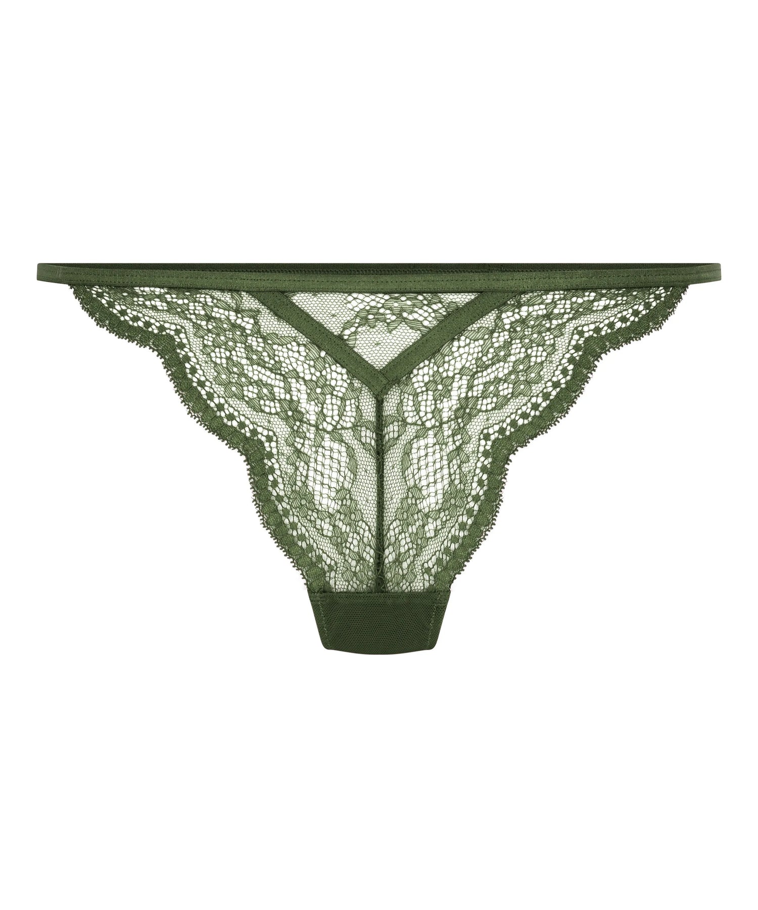 Hunkemoller Green Women Isabelle Thong SKU: 304079_Green Image 04