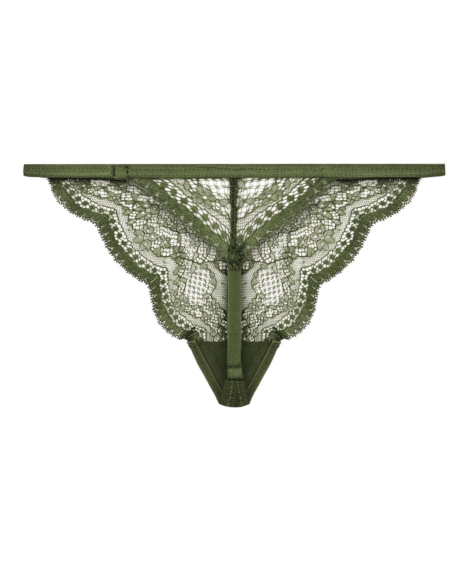 Hunkemoller Green Women Isabelle Thong SKU: 304079_Green Image 05