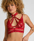 Hunkemoller Chili Pepper Women Emmeline Non-Padded Underwired Longline Bra in Different Cup Sizes SKU: 304101_Chili Pepper Image 01