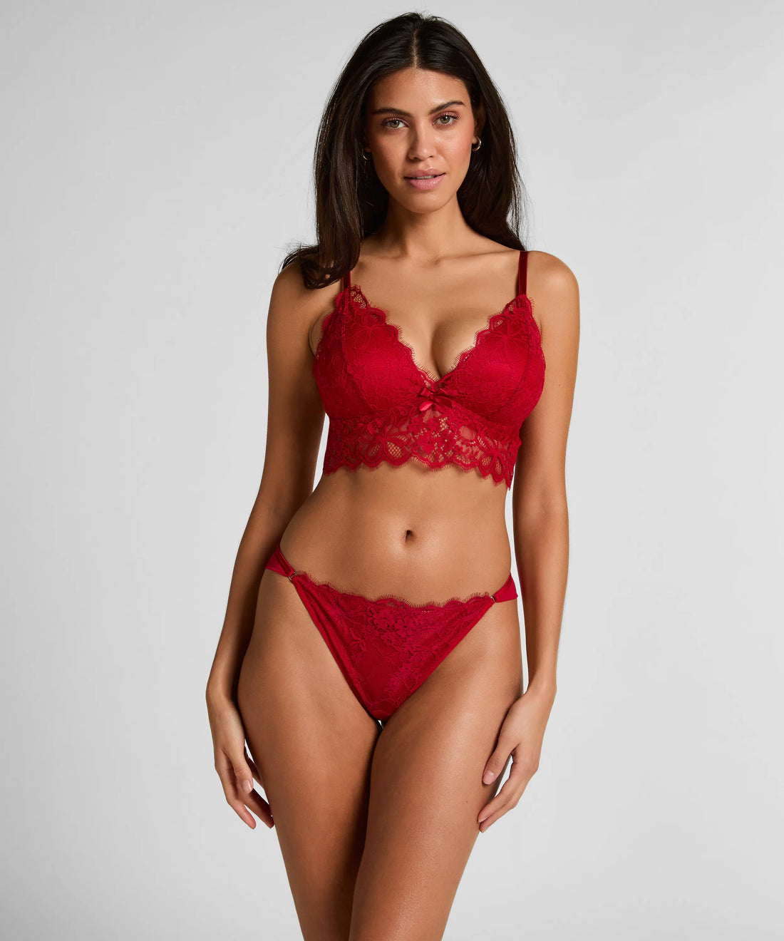 Hunkemoller Chili Pepper Women Marianna Brazilian SKU: 304113_Chili Pepper Image 01