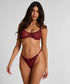 Hunkemoller Cabernet Women Frida Highleg Thong SKU: 304120_Cabernet Image 01