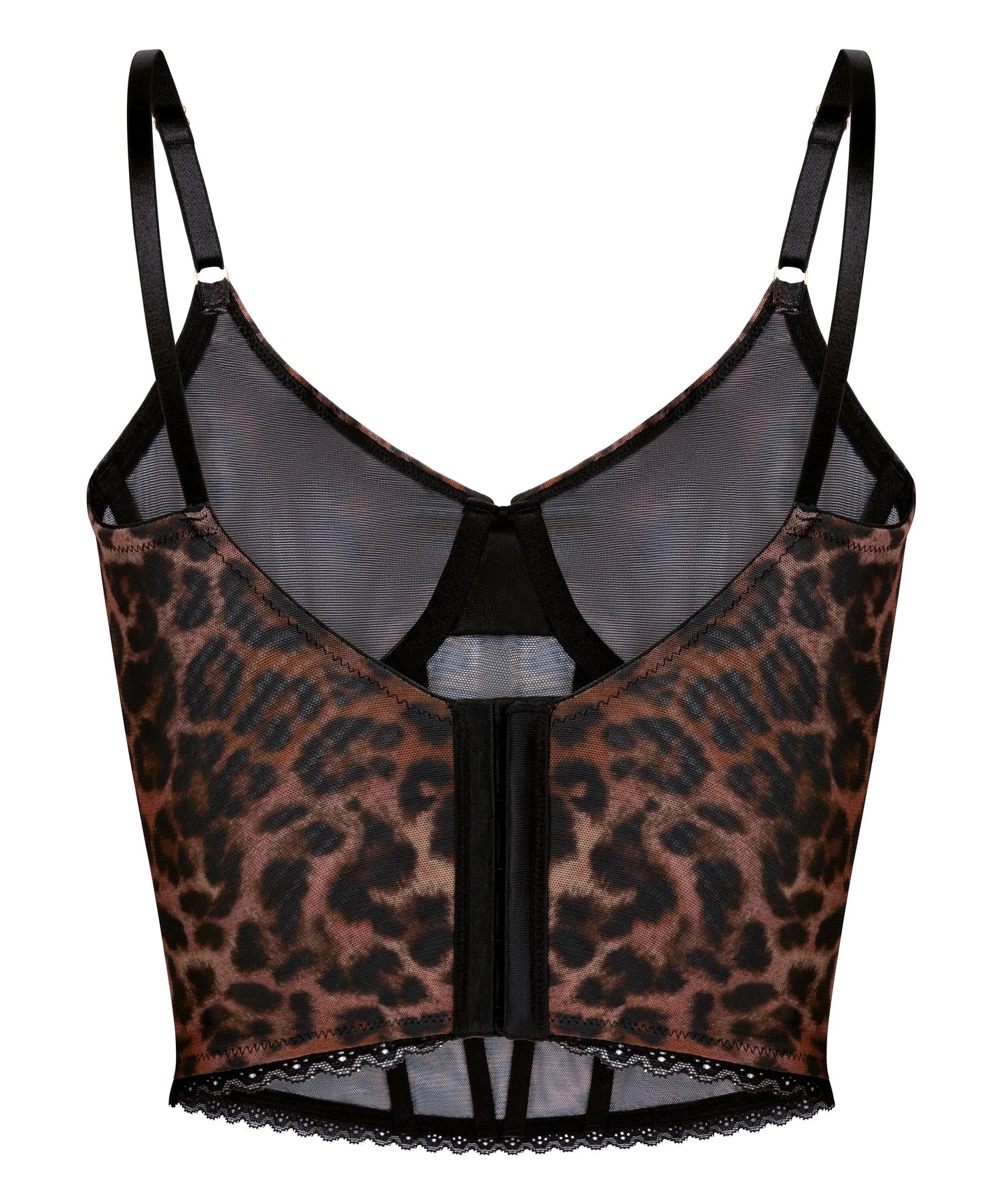 Hunkemoller Brown Women Ella Non-Padded Underwired Bra SKU: 304127_Brown Image 06