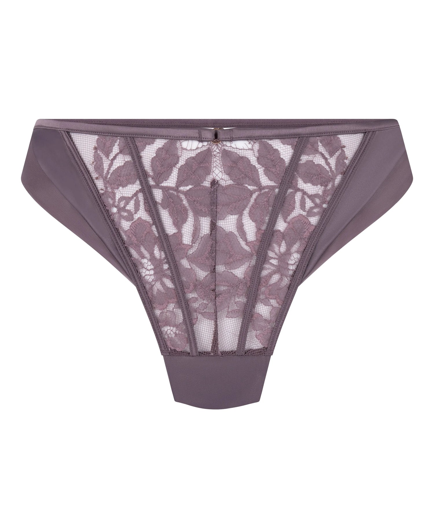 Hunkemoller Purple Women Malou Highleg Thong SKU: 304134_Purple Image 05
