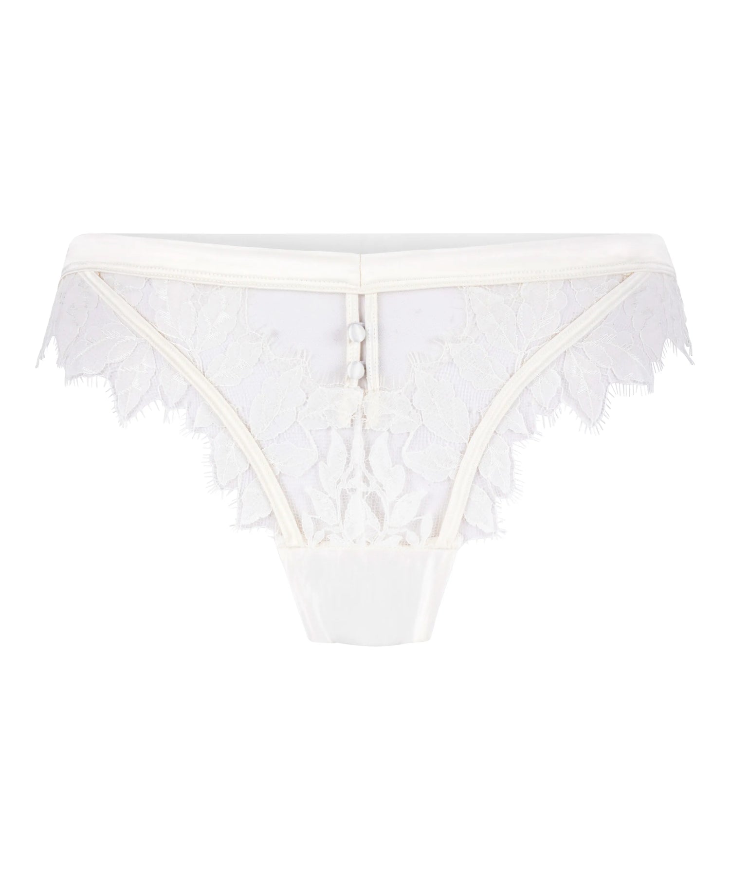 Hunkemoller White Women Amelia Thong SKU: 304137_White Image 04