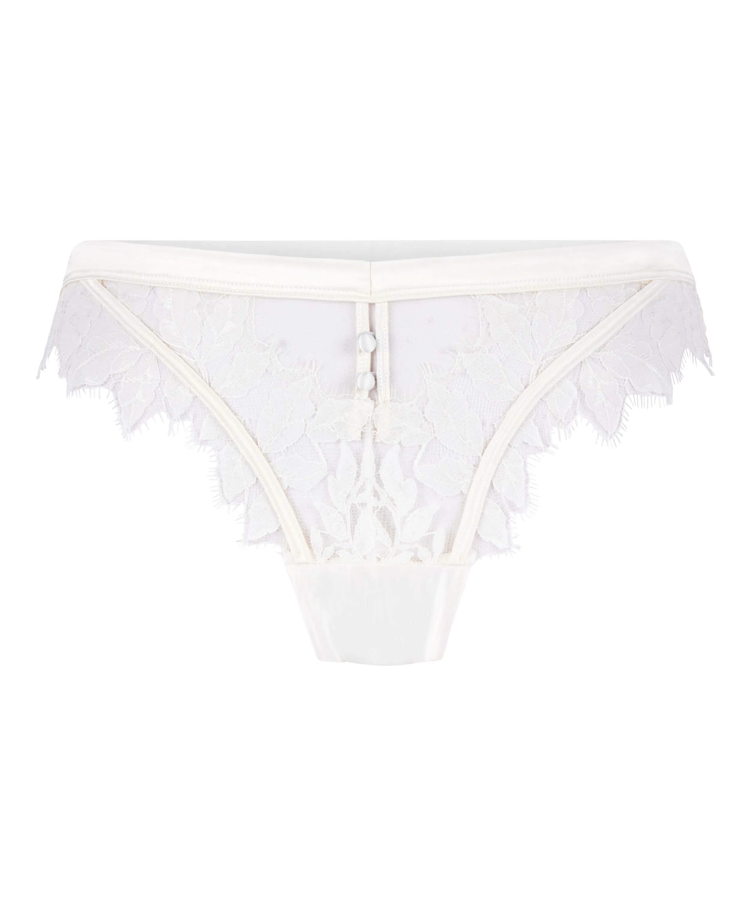 Hunkemoller White Women Amelia Thong SKU: 304137_White Image 04