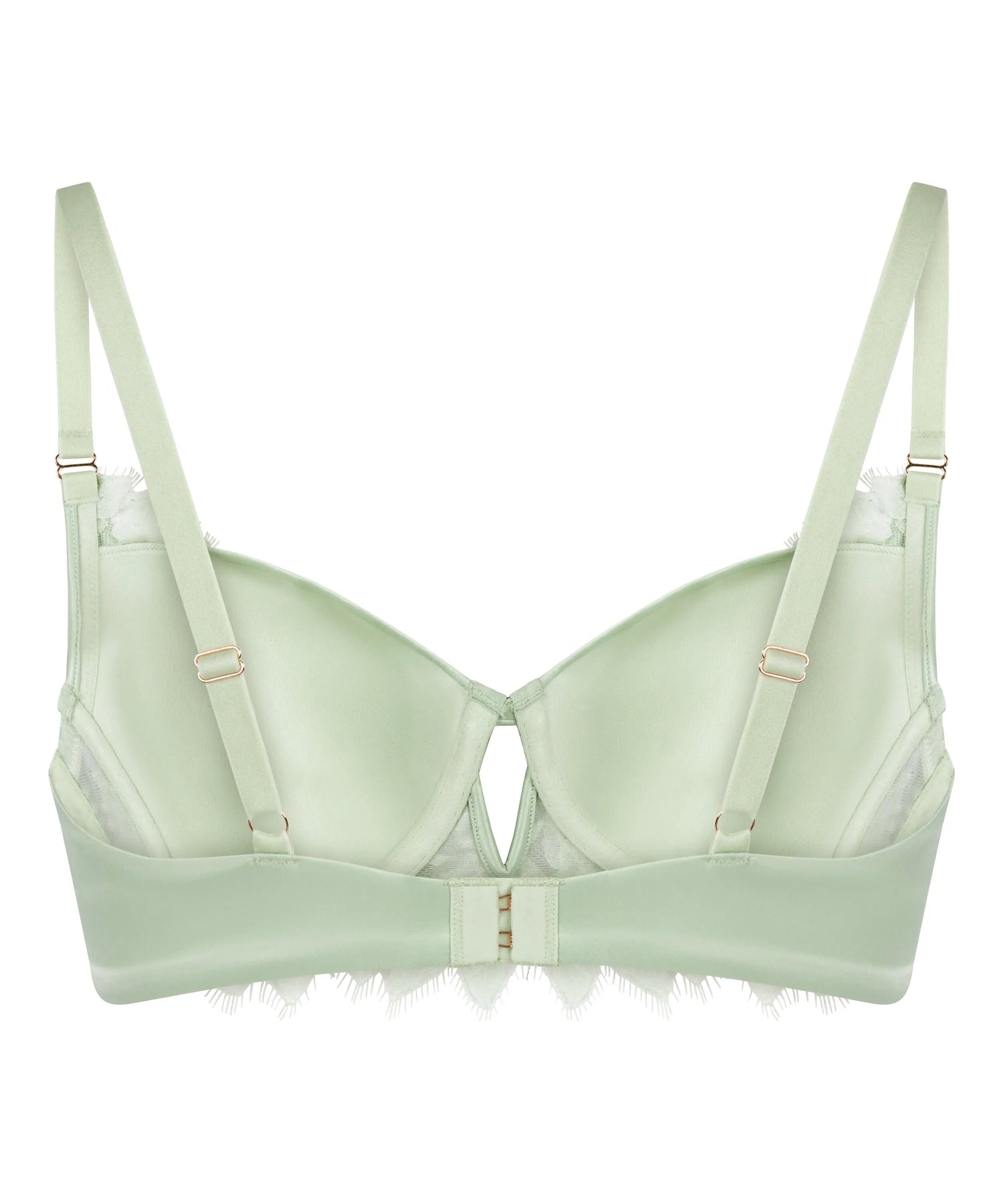 Hunkemoller Green Women Malou Padded Underwired Bra SKU: 304140_Green Image 06
