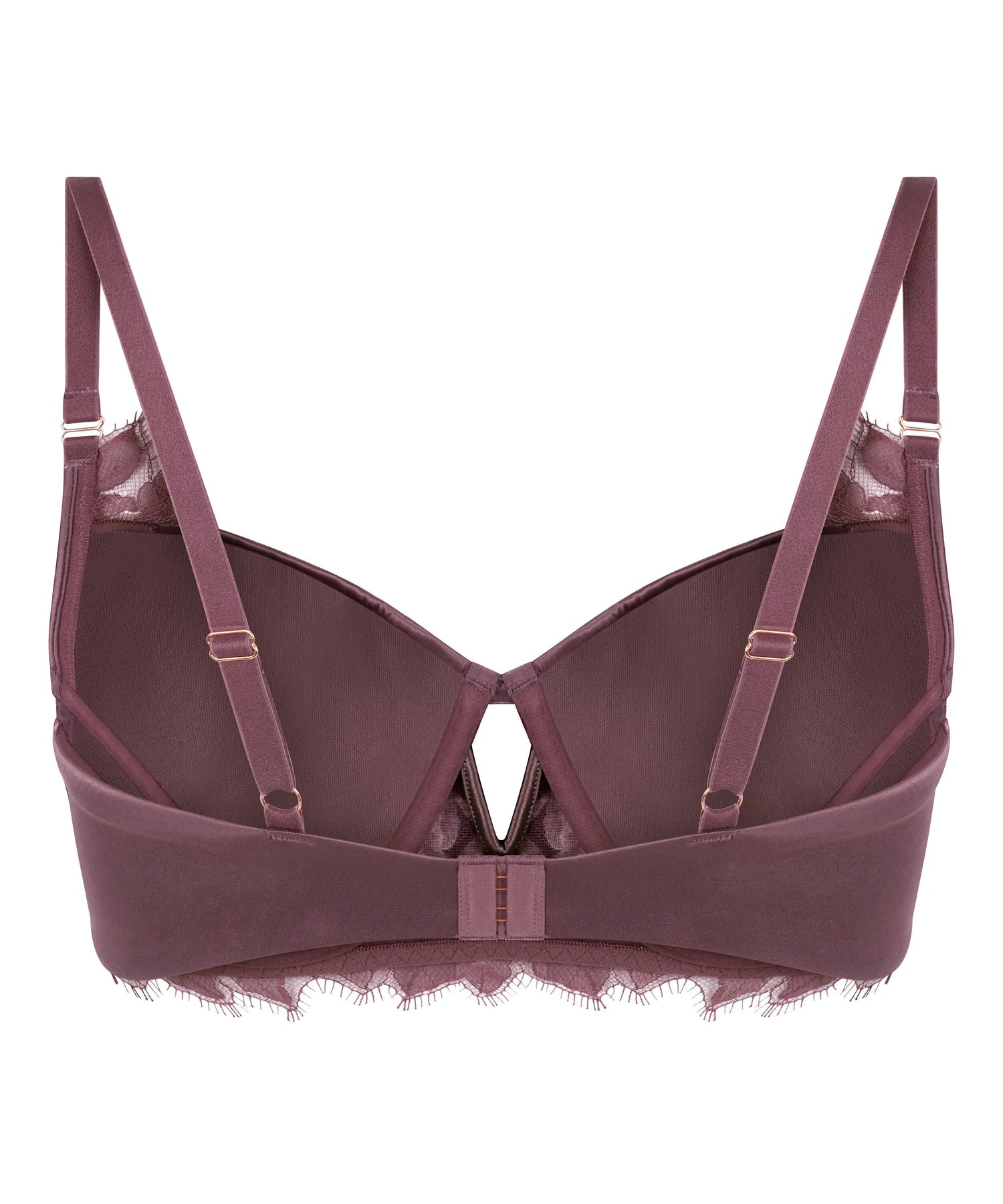 Hunkemoller Purple Women Malou Padded Underwired Bra SKU: 304141_Purple Image 08