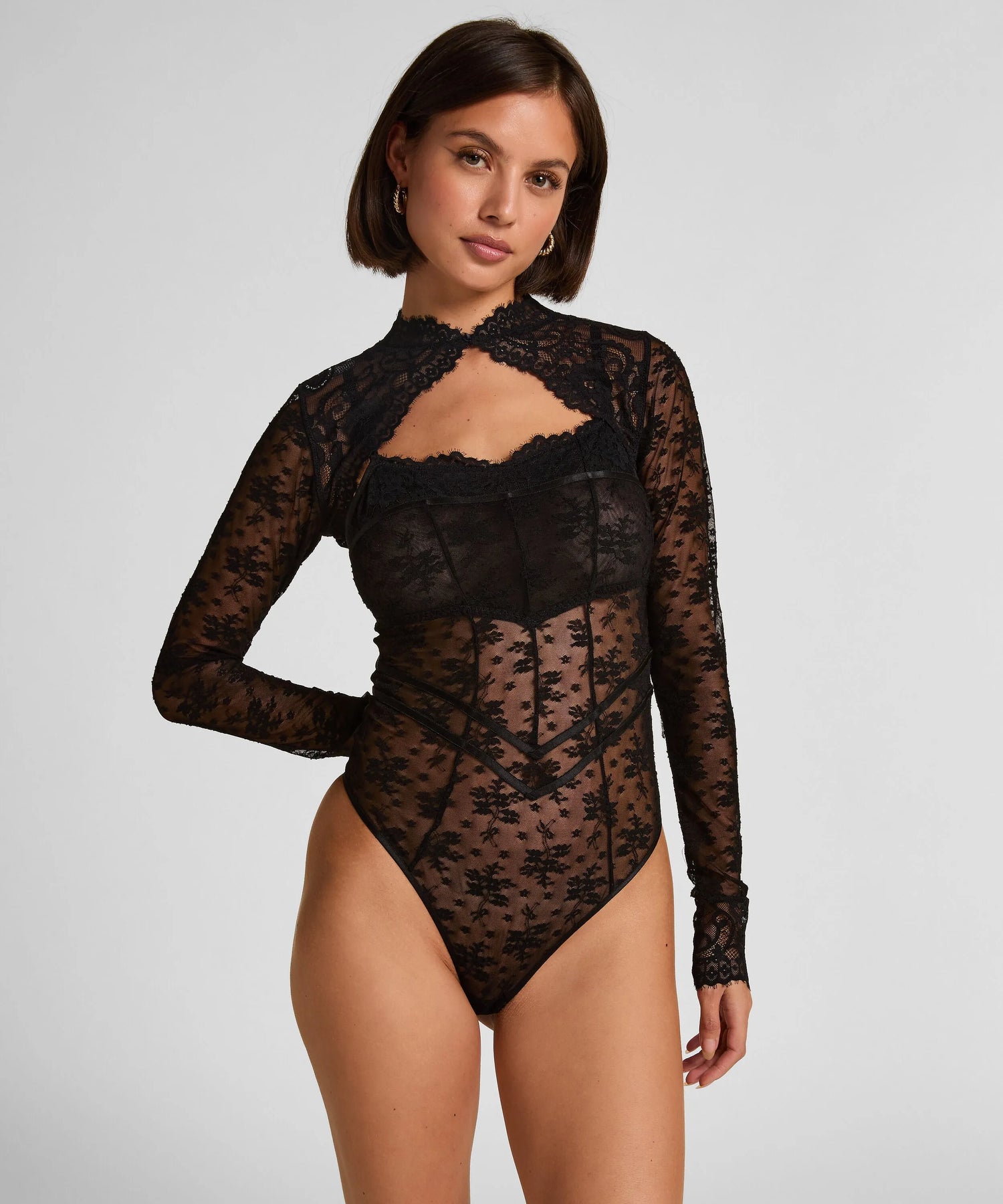 Hunkemoller Black Women Faith Body SKU: 304149_Black Image 02