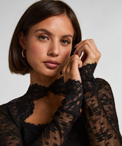 Hunkemoller Black Women Faith Body SKU: 304149_Black Image 04
