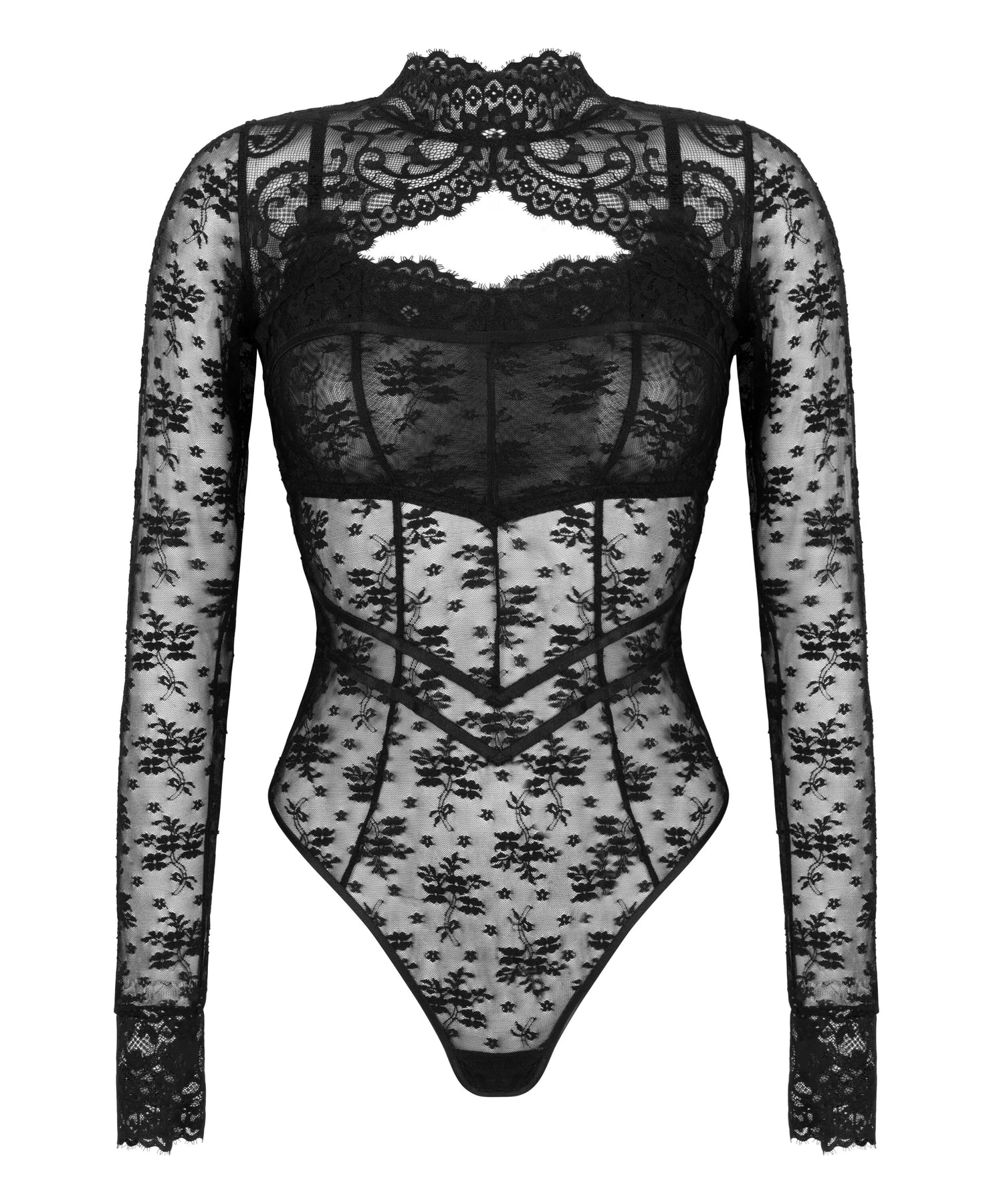 Hunkemoller Black Women Faith Body SKU: 304149_Black Image 08