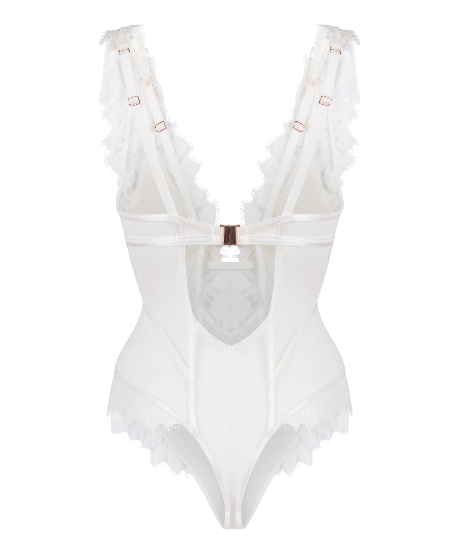 Hunkemoller White Women Grace Body SKU: 304150_White Image 06